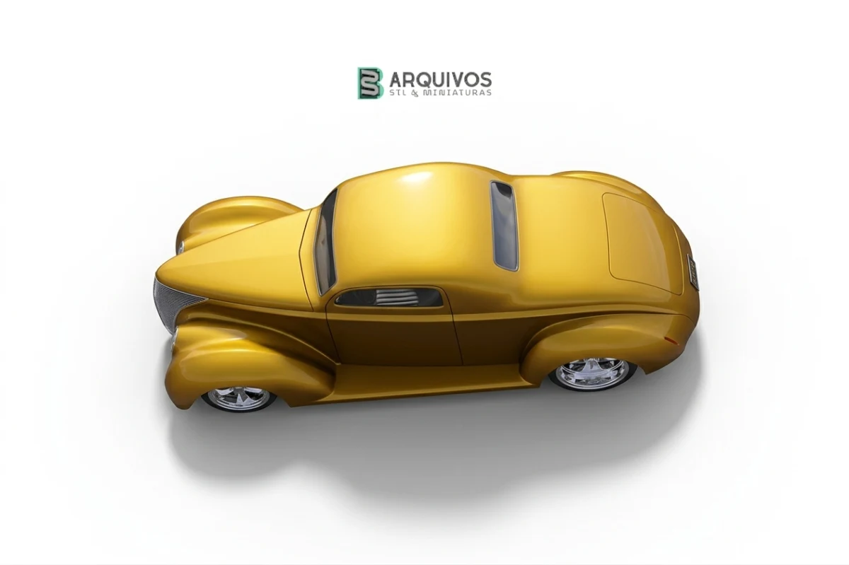 Modelo 3D STL - Ford 1937 Custom Street Rod — foto 6
